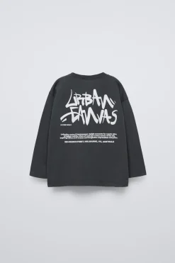 Niños ZARA 1½ - 6 Años·Camisetas|6 - 18 Meses·Camisetas<CAMISETA GRAFFITI