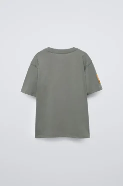 Niños ZARA 6 - 14 Años·Camisetas<CAMISETA GRAFFITI ETIQUETA