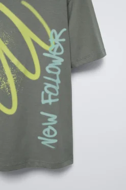 Niños ZARA 6 - 14 Años·Camisetas<CAMISETA GRAFFITI ETIQUETA