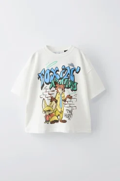 Niños ZARA 6 - 14 Años·Camisetas|6 - 14 Años·Camisetas<CAMISETA GRAFITTI ZOOTOPIA © DISNEY