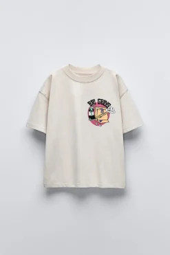 Niños ZARA 6 - 14 Años·Camisetas<CAMISETA GRÁFICO SPRAY