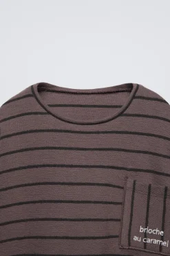 Niños ZARA 1½ - 6 Años·Camisetas|1½ - 6 Años·Camisetas<CAMISETA HEAVY JERSEY RAYAS