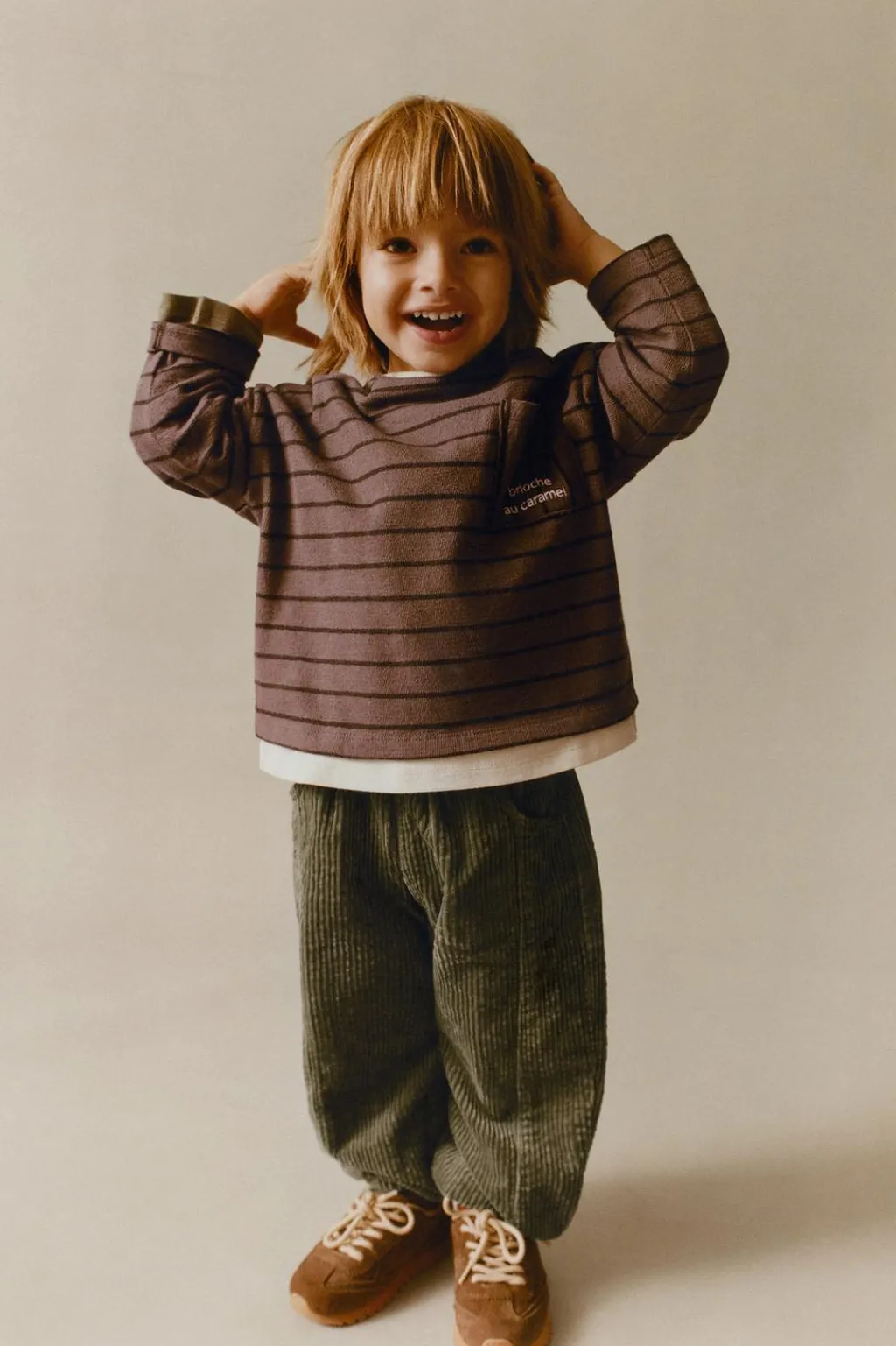 Niños ZARA 1½ - 6 Años·Camisetas|1½ - 6 Años·Camisetas<CAMISETA HEAVY JERSEY RAYAS