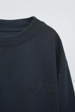 Niños ZARA 6 - 14 Años·Camisetas|6 - 14 Años·Deporte / Chándal<CAMISETA HEAVY JERSEY TEXTO