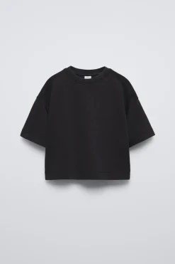Niños ZARA 6 - 14 Años·Camisetas|6 - 14 Años·Total Look<CAMISETA INTERLOCK LISA