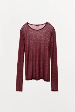 Best CAMISETA LANA 100% Mujer Lenceria