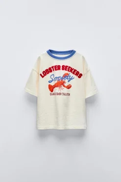 Niños ZARA 1½ - 6 Años·Camisetas|1½ - 6 Años·Camisetas<CAMISETA LANGOSTA