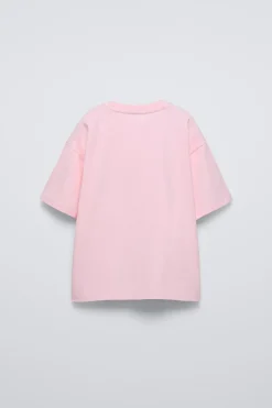Niños ZARA 6 - 14 Años·Camisetas<CAMISETA LAZO BORDADO