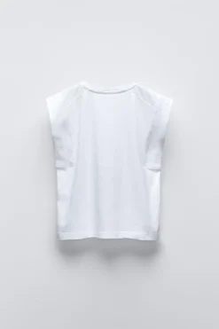 Niños ZARA 6 - 14 Años·Camisetas<CAMISETA LISA PESTAÑA
