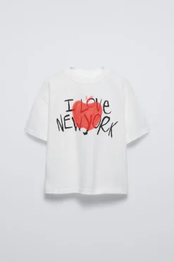 Niños ZARA 6 - 14 Años·Camisetas|6 - 14 Años·Camisetas<CAMISETA MANZANA NUEVA YORK