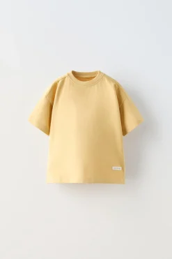 Niños ZARA 1½ - 6 Años·Camisetas|1½ - 6 Años·Camisetas<CAMISETA MEDIUM WEIGHT ETIQUETA