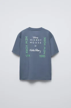 Niños ZARA 6 - 14 Años·Camisetas<CAMISETA MICKEY MOUSE © DISNEY Y KEITH HARING ™