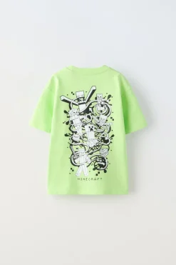 Niños ZARA 6 - 14 Años·Camisetas<CAMISETA MINECRAFT © MOJANG AB. ™