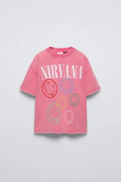 Niños ZARA 6 - 14 Años·Camisetas|6 - 14 Años·Camisetas<CAMISETA NIRVANA ©