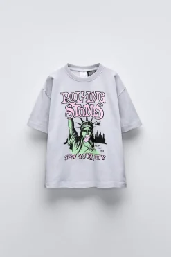 Niños ZARA 6 - 14 Años·Camisetas|6 - 14 Años·Camisetas<CAMISETA NY ROLLING STONES ©