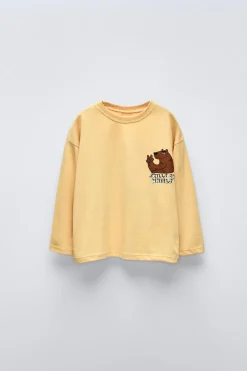 Niños ZARA 1½ - 6 Años·Camisetas|1½ - 6 Años·Camisetas<CAMISETA OSO