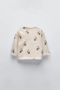 Niños ZARA 6 - 18 Meses·Camisetas|6 - 18 Meses·Camisas<CAMISETA OSOS PANDA