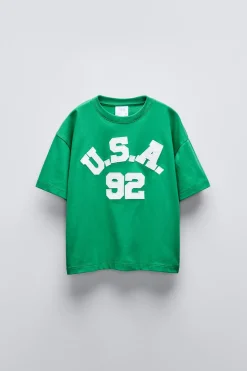 Niños ZARA 6 - 14 Años·Camisetas<CAMISETA PARCHE