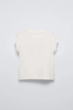 Niños ZARA 6 - 14 Años·Camisetas<CAMISETA PARCHE ANIMAL PRINT