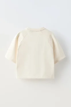 Niños ZARA 6 - 14 Años·Camisetas<CAMISETA PARCHE KUROMI ©