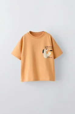 Niños ZARA 1½ - 6 Años·Camisetas|1½ - 6 Años·Camisetas<CAMISETA PERRO SAXOFÓN
