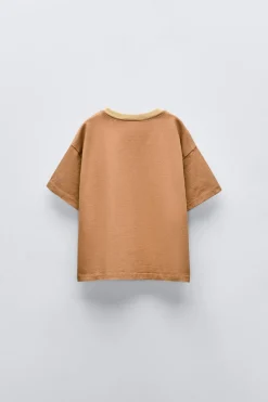 Niños ZARA 1½ - 6 Años·Camisetas|1½ - 6 Años·Camisetas<CAMISETA PEZ BORDADOS