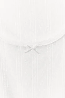 Sale CAMISETA POINTELLE PUNTILLA Mujer Tops / Bodies