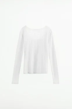 Fashion CAMISETA POINTELLE PUNTILLA Mujer Camisas / Blusas|Lenceria