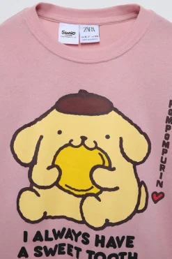 Niños ZARA 6 - 14 Años·Camisetas<CAMISETA POMPOMPURIN © SANRIO