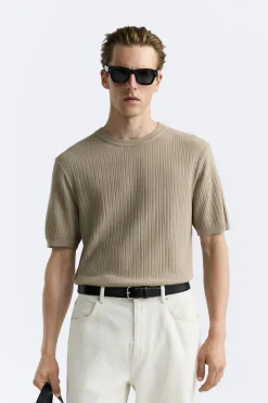 Best CAMISETA PUNTO CANALÉ Hombre Jerséis / Chaquetas