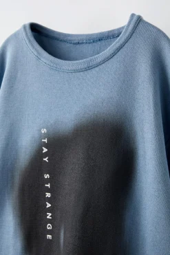 Niños ZARA 6 - 14 Años·Camisetas<CAMISETA PUNTO ESTAMPADO