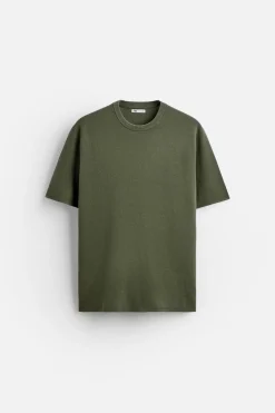 Best CAMISETA PUNTO ESTRUCTURA Hombre Jerséis / Chaquetas|Camisetas