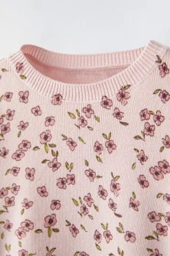 Niños ZARA 1½ - 6 Años·Punto|1½ - 6 Años·Camisetas<CAMISETA PUNTO FLORES