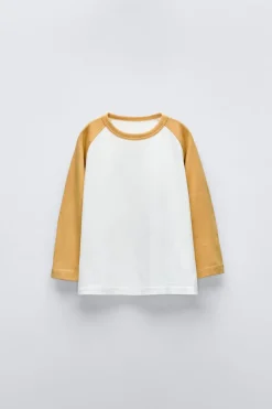 Niños ZARA 1½ - 6 Años·Camisetas|1½ - 6 Años·Camisetas<CAMISETA RANGLAN CONTRASTE