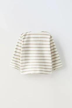 Niños ZARA 0 - 6 Meses·Camisetas|0 - 6 Meses·Básicos<CAMISETA RAYAS