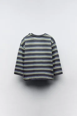 Niños ZARA 6 - 18 Meses·Camisetas|6 - 18 Meses·Camisas<CAMISETA RAYAS