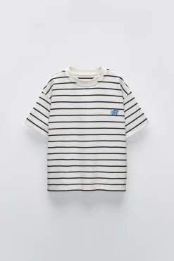 Niños ZARA 6 - 14 Años·Camisetas<CAMISETA BORDADO