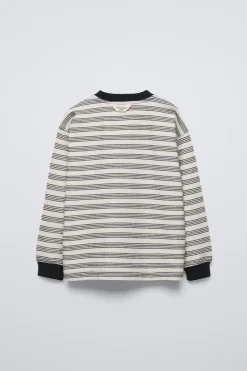 Niños ZARA 6 - 14 Años·Camisetas<CAMISETA RAYAS BORDADO