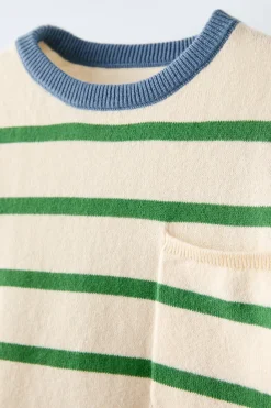 Niños ZARA 1½ - 6 Años·Punto|1½ - 6 Años·Punto<CAMISETA RAYAS CONTRASTE