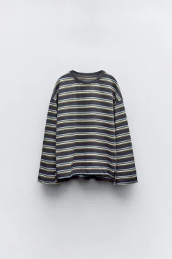 Niños ZARA 1½ - 6 Años·Camisetas|1½ - 6 Años·Camisetas<CAMISETA RAYAS DOBLES