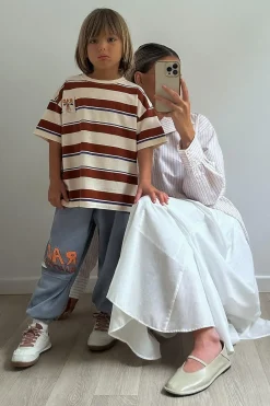Niños ZARA 1½ - 6 Años·Camisetas|1½ - 6 Años·Camisetas<CAMISETA RAYAS ETIQUETA