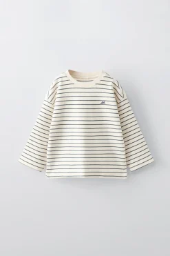 Niños ZARA 1½ - 6 Años·Camisetas|1½ - 6 Años·Camisetas<CAMISETA RAYAS HEAVY WEIGHT