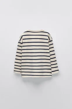 Niños ZARA 1½ - 6 Años·Camisetas|1½ - 6 Años·Camisetas<CAMISETA RAYAS HEAVY WEIGHT