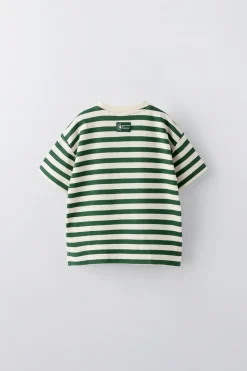 Niños ZARA 1½ - 6 Años·Camisetas|1½ - 6 Años·Camisetas<CAMISETA RAYAS MEDIUM WEIGHT