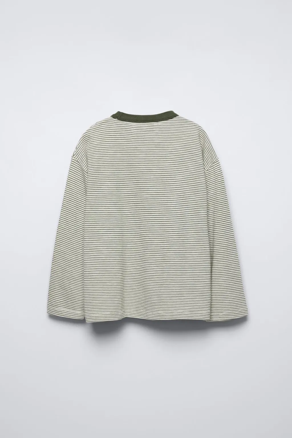 Niños ZARA 6 - 14 Años·Camisetas<CAMISETA RAYAS PARCHE BORDADO