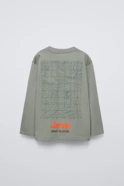 Niños ZARA 6 - 14 Años·Camisetas<CAMISETA RELIEVE JEEP ®