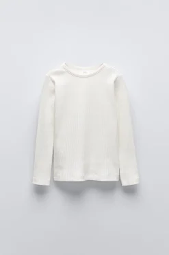 Niños ZARA 6 - 14 Años·Camisetas<CAMISETA RIB