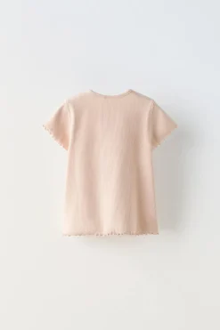 Niños ZARA 1½ - 6 Años·Camisetas|1½ - 6 Años·Camisetas<CAMISETA RIB BORDADOS