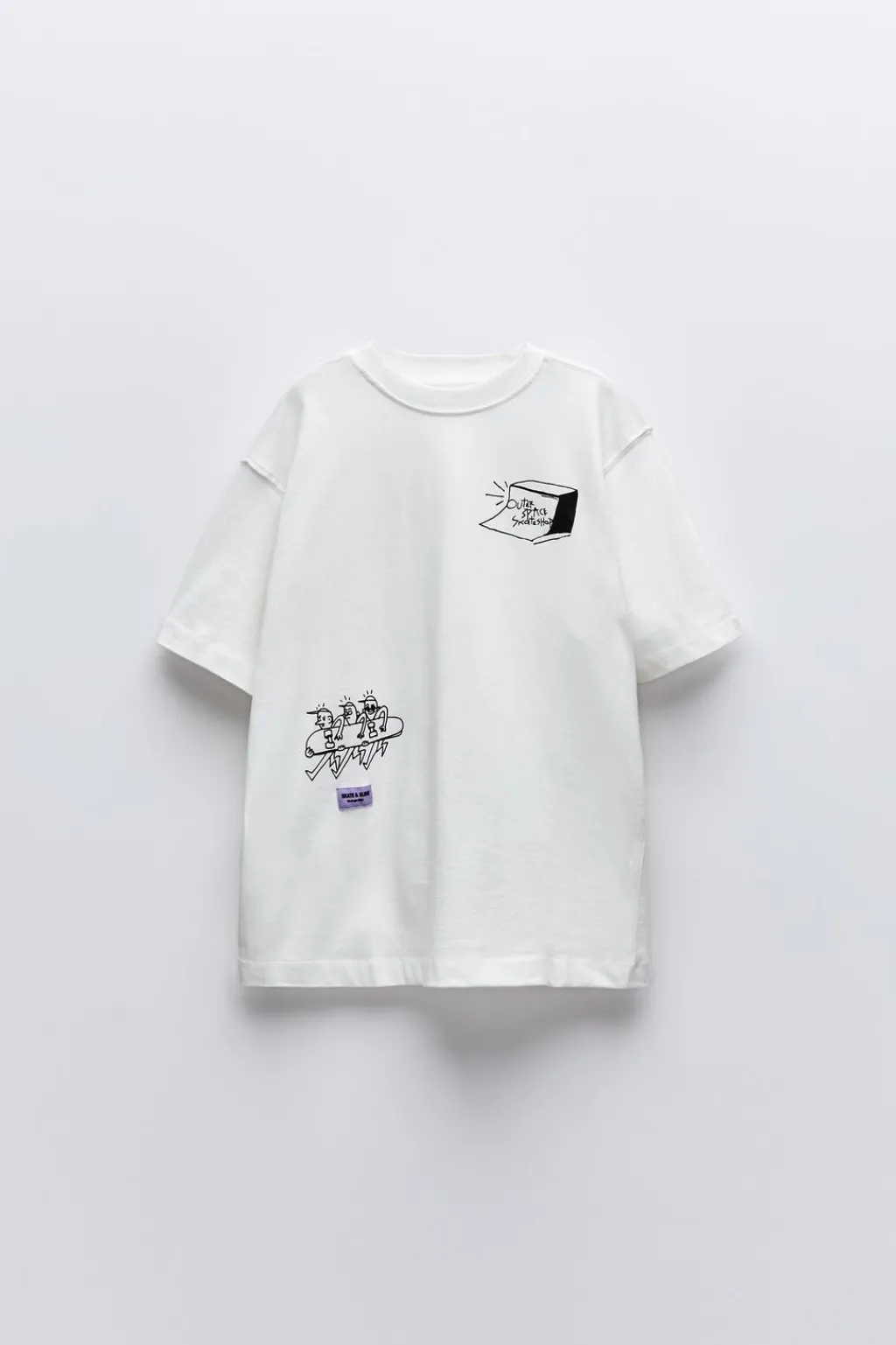 Niños ZARA 6 - 14 Años·Camisetas<CAMISETA SKATER
