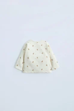 Niños ZARA 0 - 6 Meses·Camisetas<CAMISETA SOFT TOUCH OSITOS